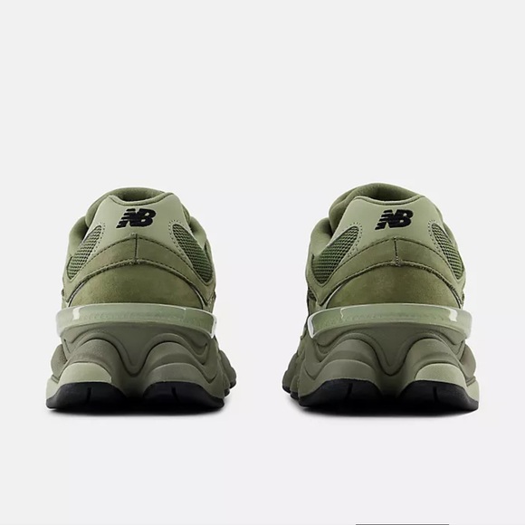 New Balance Men's Olive Sneakers - Picture 2 of 6